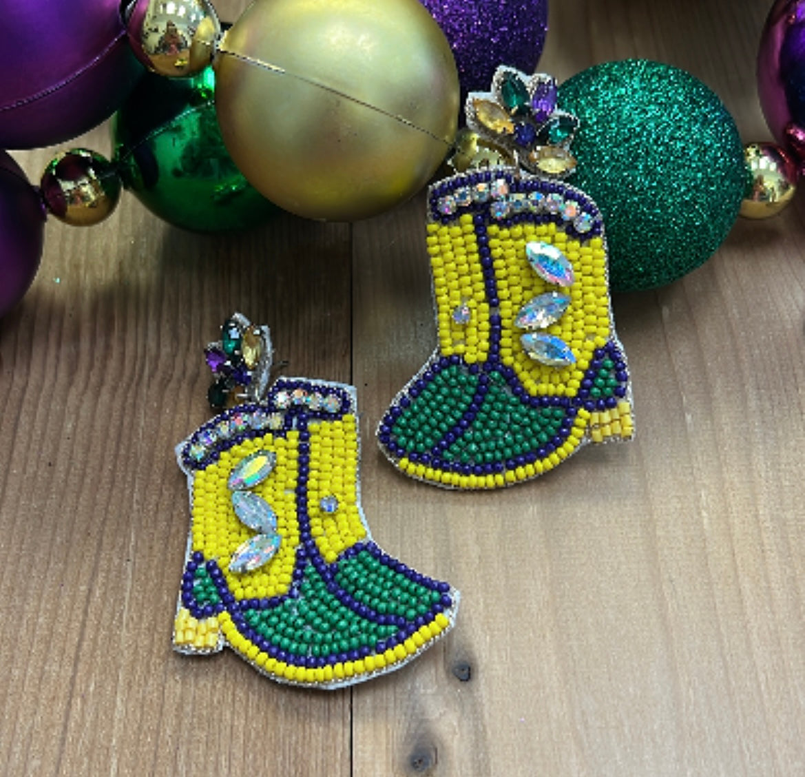 Mardi Gras Marching Boots