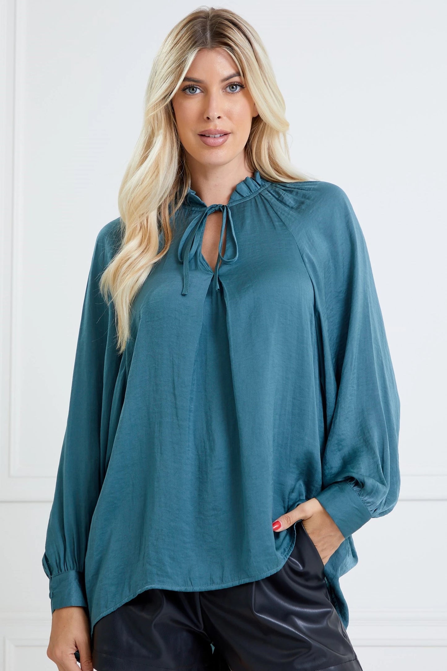 Tilly Tie Front Blouse