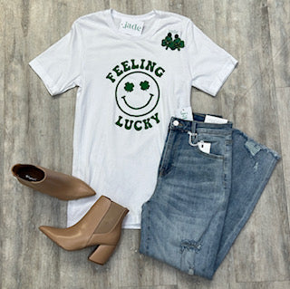 St. Patrick's Day 'Feeling Lucky' Tee